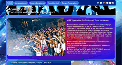 Desktop Screenshot of animationkiss.com